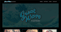 Desktop Screenshot of greatwavetattoo.com